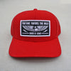 "Fortune Favors the Bold" hat - red